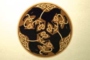 кельтская брошь