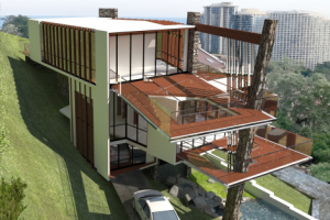 коттедж Сочи вид2