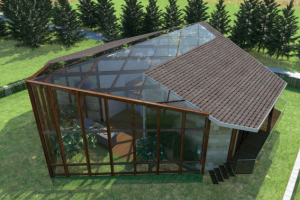 коттедж-оранжерея вид2