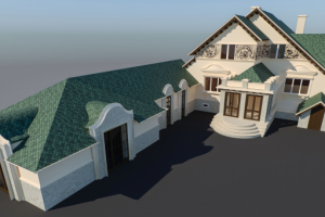 фасад усадьбы виз 1