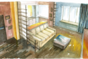 эскиз помещения