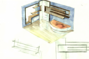 эскиз детской