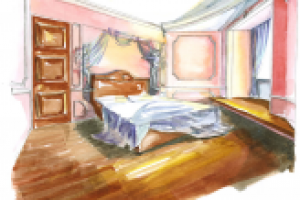 спальня классика