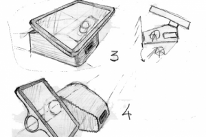 Эскизы терминала самообслуживания (настенный)