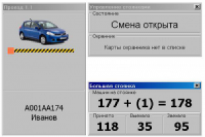 Комплекс управления парковками