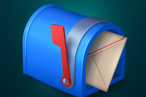 Векторная иконка: Почтовый ящик