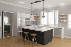 3д моделирование и визуализация кухни