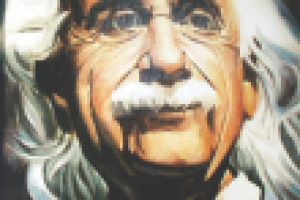 портрет эйнштейна