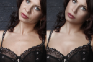 Ретушь, фрагмент