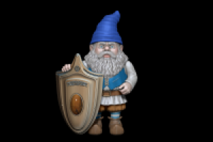 Гном-защитник (под 3д-печать)