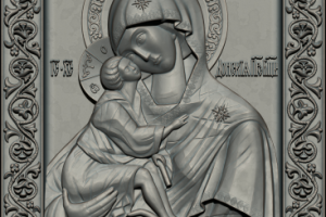 Икона Донской Божьей матери (Icon of the Mother of God) For CNC