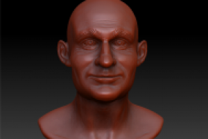 Голова для куклы бюргера (под ЧПУ)