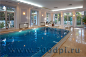 Плавательный бассейн в загородном доме