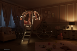 Детская спальня для девочки