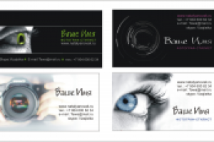 визитка для фотографа