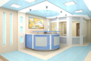 Гостиница. Стойка администратора.