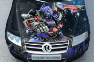 Разработка изображения на автомобиль