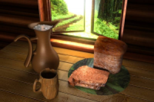 Утро в деревне