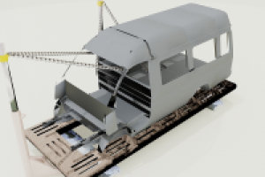 Стапель для правки кузовов