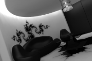 Футуристический интерьер 2