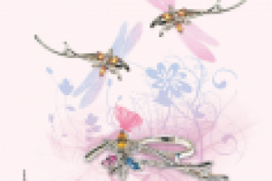 рекламный макет ювелирных украшений