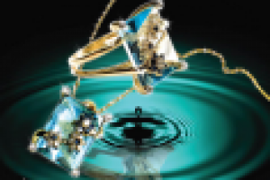 рекламный макет ювелирных украшений