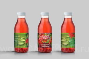 Этикетка безалкогольного напитка (Казань)