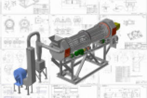 Барабан сушильный Q=5 т/ч