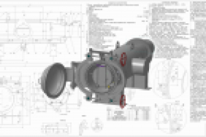 Фильтр-грязеуловитель с концевым хомутовым затвором