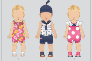 Дизайн детского кобинезона/песочника