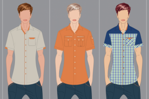 Дизайн мужской рубашки