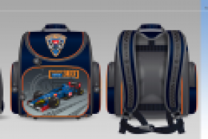 F1 Royal Racing Bag