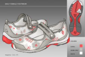 Daily female footwear