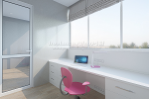 балкон в детской. 3-х комн. квартира. вид 2