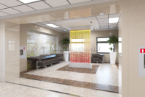 коридор клиники.вид 1