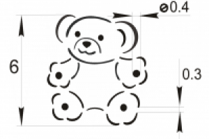 рисунок термостежки