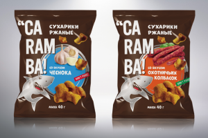 Дизайн упаковки сухариков