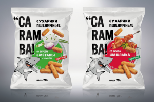 Дизайн упаковки сухариков