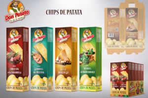 Упаковка для чипсов Don Patato (Испания)