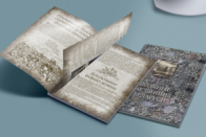 Дизайн и верстка буклета "Водяные мельницы Беларуси"