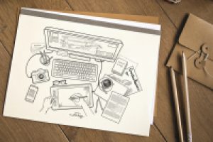 Иллюстрация для сайта ntdesign.na.by