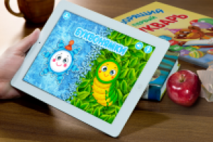 Дизайн интерфейса приложения для детей "Yum-yum letters"