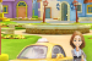 Анимированный баннер "Такси"