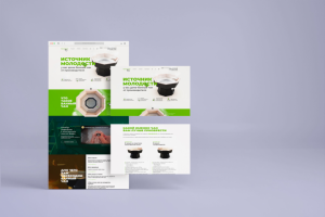 Дизайн лэндинга банный чан