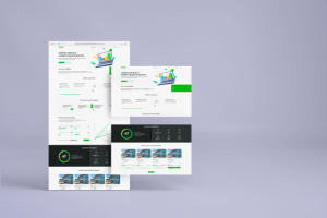 Дизайн лендинга займы