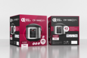 Серия упаковок кухонной техники