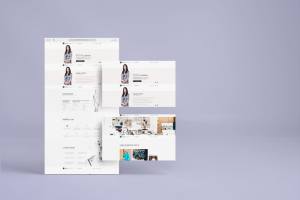 Дизайн сайта ателье