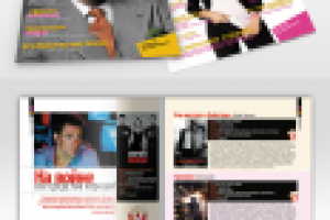 Верстка и дизайн ежемесячного журнала