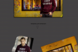 Men. Монтаж фотографии