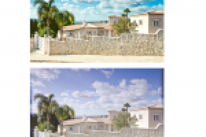 Простая цвето-светококоррекция